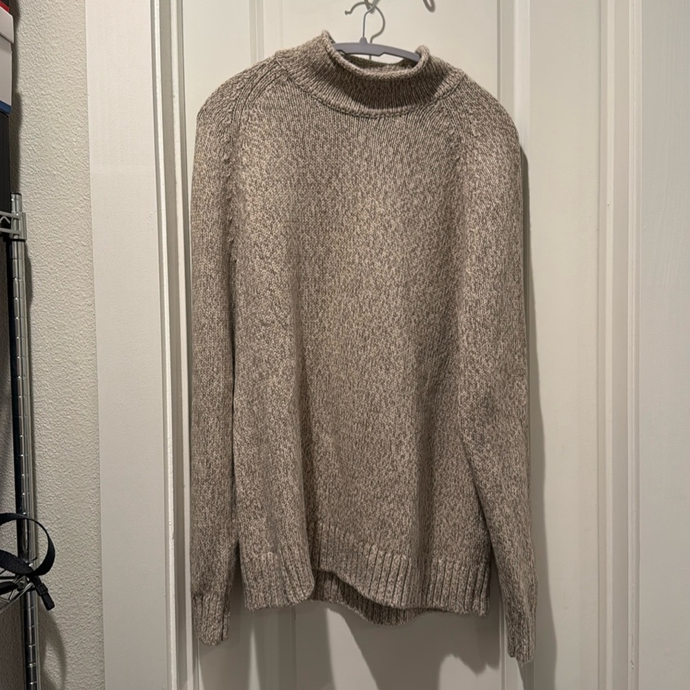 Abercrombie Merino Blend Mock Neck